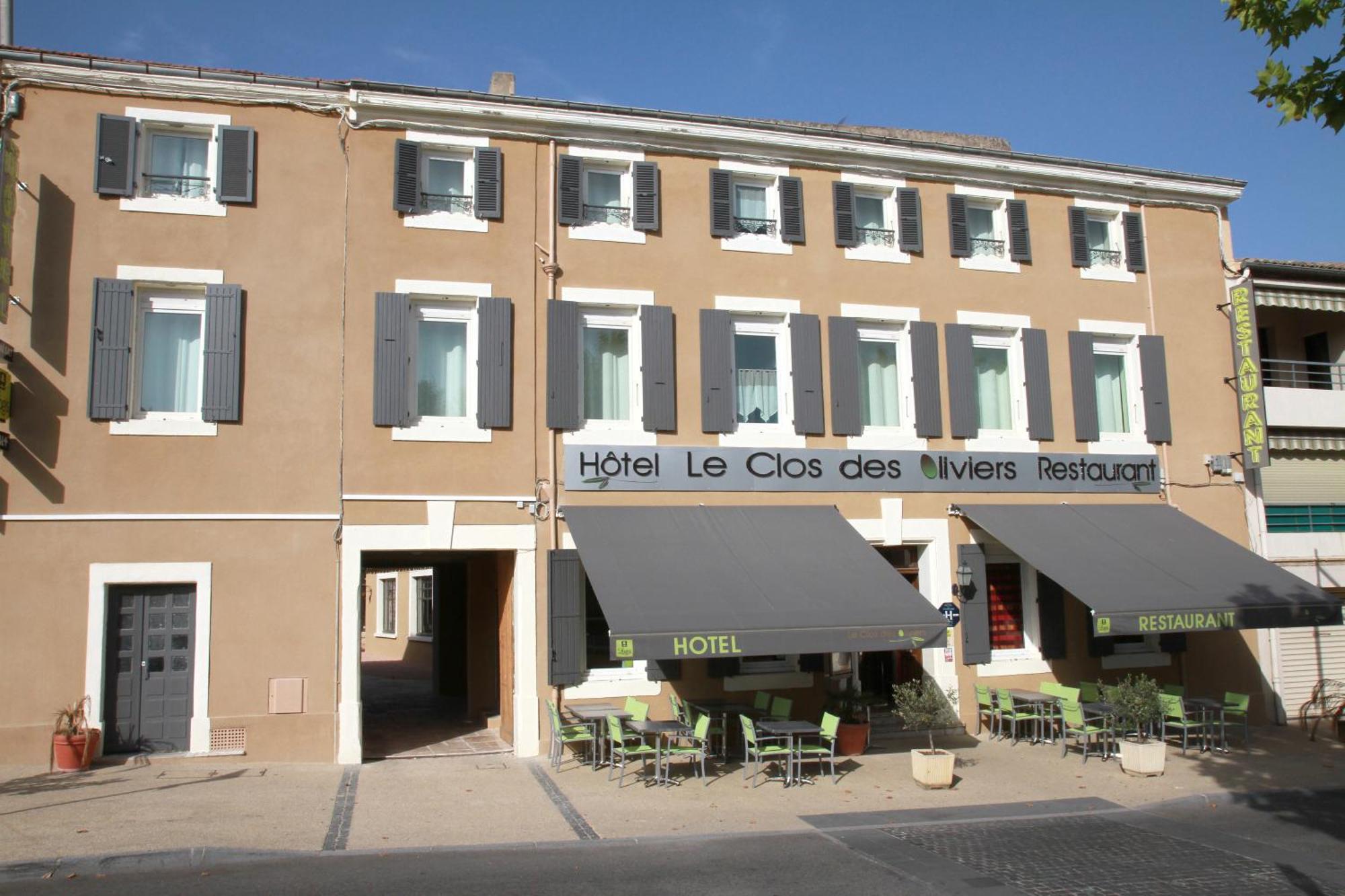 Logis Hotel Le Clos Des Oliviers Bourg-Saint-Andeol Exterior photo